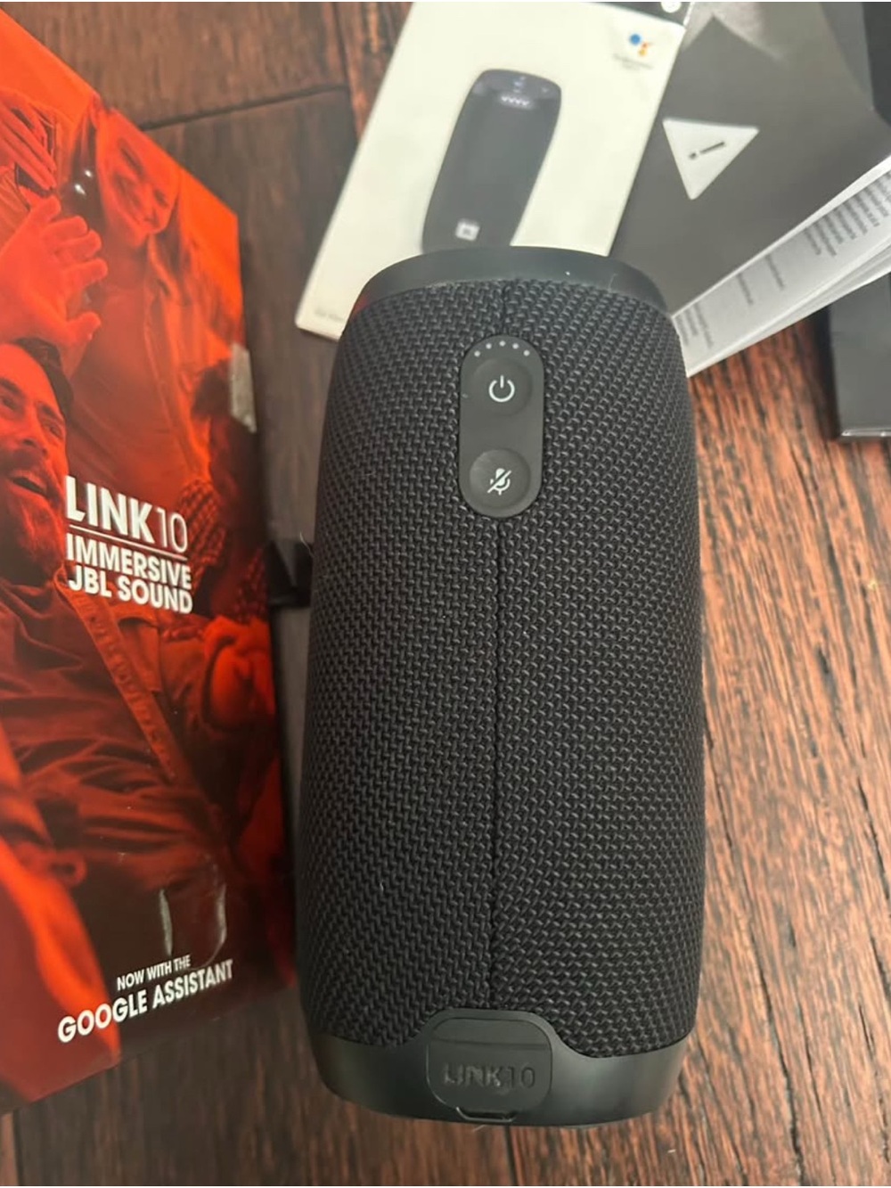 JBL Link 10 Portable Bluetooth Speaker - Black